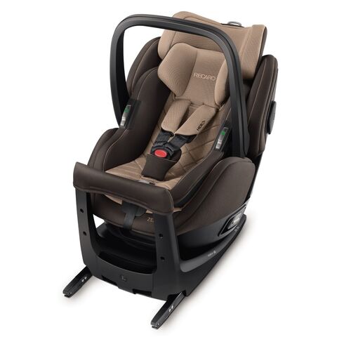 Scaun auto Zero.1 Elite R129 Dakar Sand Recaro, Culoare: Maro, Grupa: 0-18kg (0 luni - 4 ani),poza 2