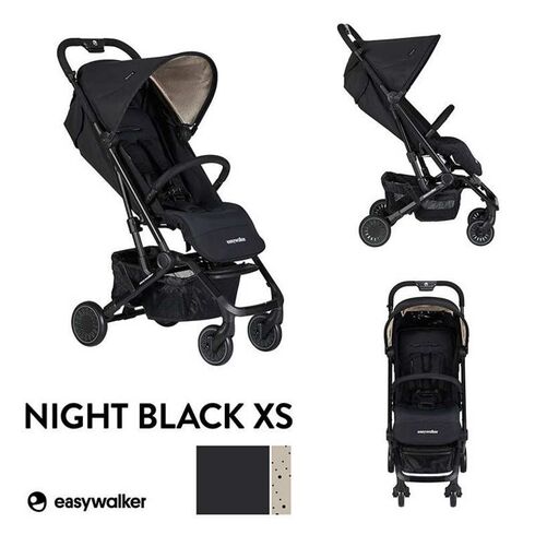 Carucior Easywalker Buggy XS Night Black, Culoare: Gri/Negru,poza 2