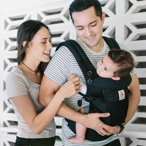 Marsupiu Adapt Cool Air Onyx Black Ergobaby - poza 3 - ExclusivMAG.ro