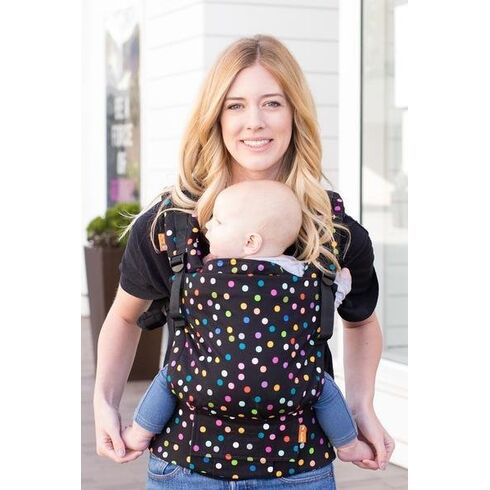 Marsupiu Tula Free-to-Grow Confetti Dot - Baby Tula - poza 4 - ExclusivMAG.ro