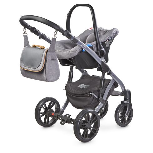 Scaun auto Camini MUSCA 0-10 Kg Grafit, Culoare: Gri, Grupa: 0-13kg (0 luni - 12 luni),poza 2