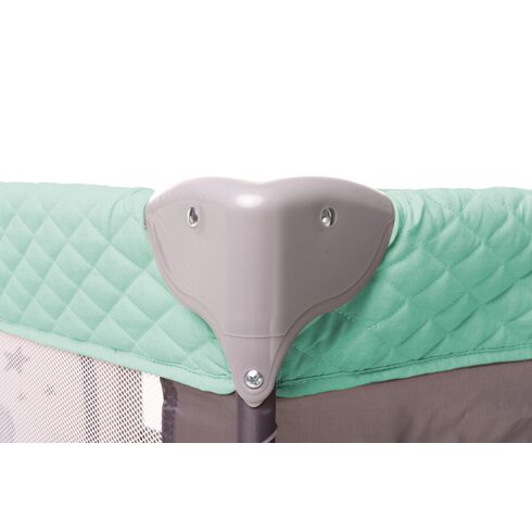 Patut pliabil 4Baby ROYAL Verde, Culoare: Verde, Dimensiuni: 120x60,poza 10