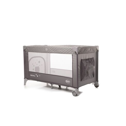 Patut pliabil 4Baby ROYAL Gri, Culoare: Gri, Dimensiuni: 120x60,poza 7
