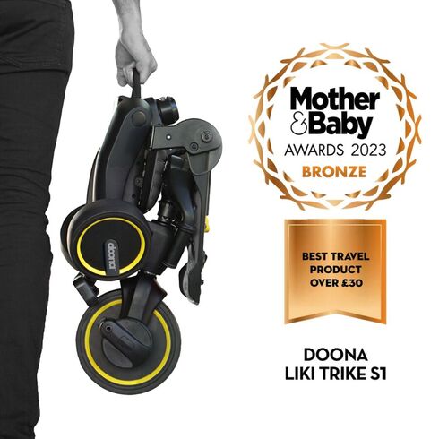 Tricicleta Doona Liki Trike S1 Grey Hound, Culoare: Gri,poza 6