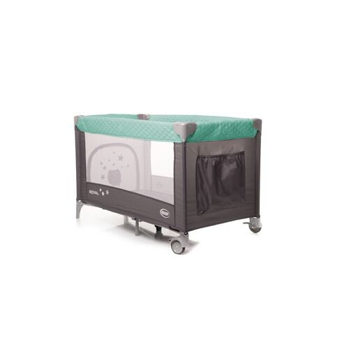 Patut pliabil 4Baby ROYAL Verde, Culoare: Verde, Dimensiuni: 120x60,poza 2