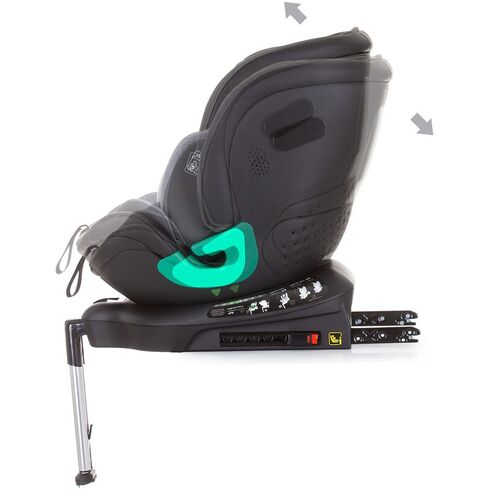 Scaun auto Chipolino Max Safe I-Size 40-150 cm graphite cu sistem Isofix, Culoare: Gri, Grupa: 0-36kg (0 luni - 12 ani),poza 6