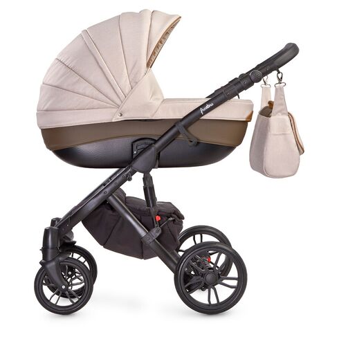 Carucior Camini FRONTERA 2 in 1 Bej, Culoare: Crem,poza 4