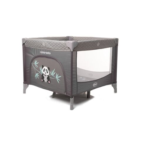 Tarc de joaca 93x93 cm 4Baby COLORADO Gri, Culoare: Gri, Dimensiuni: 85x85  - ExclusivMAG.ro