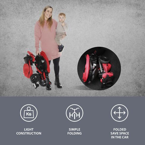 Tricicleta pliabila Zopa Nova Red,poza 8