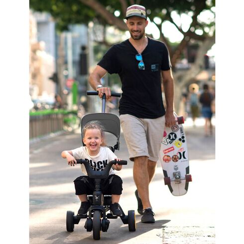 Tricicleta Doona Liki Trike S1 Grey Hound, Culoare: Gri,poza 8