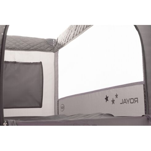 Patut pliabil 4Baby ROYAL Gri, Culoare: Gri, Dimensiuni: 120x60,poza 10