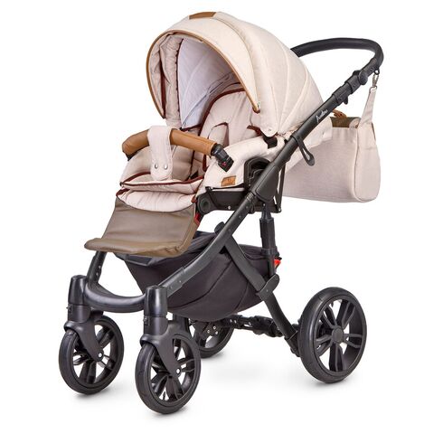 Carucior Camini FRONTERA 2 in 1 Bej, Culoare: Crem,poza 5