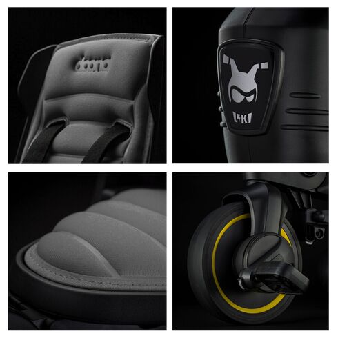 Tricicleta Doona Liki Trike S1 Grey Hound, Culoare: Gri,poza 10