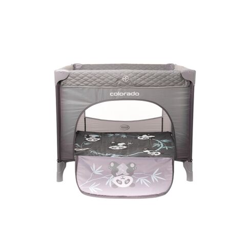Tarc de joaca 93x93 cm 4Baby COLORADO Gri, Culoare: Gri, Dimensiuni: 85x85 - poza 4 - ExclusivMAG.ro