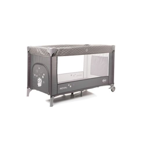 Patut pliabil 4Baby ROYAL Gri, Culoare: Gri, Dimensiuni: 120x60