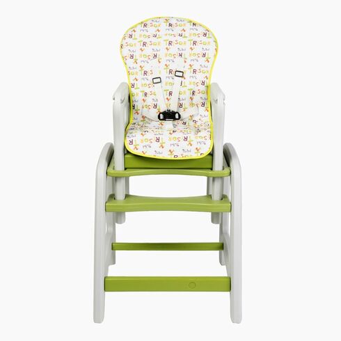 Scaun de masa Juju Eat&Play, Verde, Culoare: Verde,poza 4