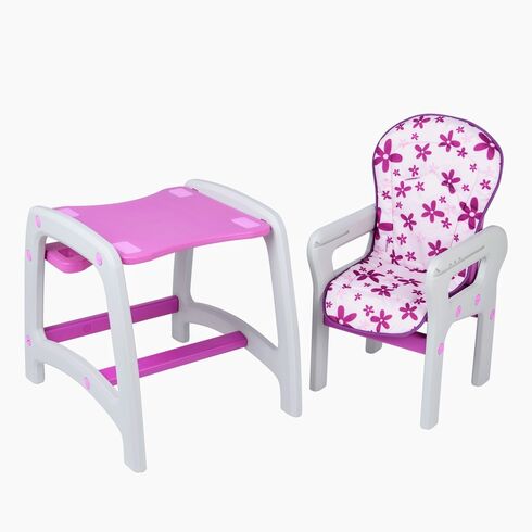 Scaun de masa Juju Eat&Play, Mov, Culoare: Mov,poza 3  - ExclusivMAG.ro Scaun de masa Juju Eat&Play, Mov, Culoare: Mov,poza 3