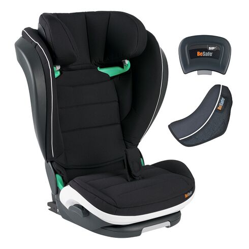 Scaun auto BeSafe iZi Flex Fix i-Size - Fresh Black Cab, Culoare: Negru, Grupa: 15-36kg (4 ani - 12 ani)  - ExclusivMAG.ro