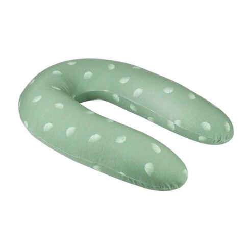 Babymoov - Perna B.Love 2 in 1 de maternitate si de alaptare, in forma de U si C, Verde, Culoare: Verde