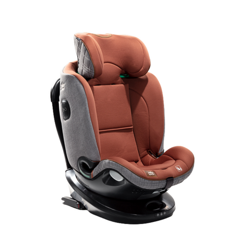 Scaun auto Joie i-Size i-Spin Grow 360° R Signature, nastere-125 cm, Cider, testat ADAC, Culoare: Maro, Grupa: 0-25kg (0 luni - 7 ani) - poza 3 - ExclusivMAG.ro