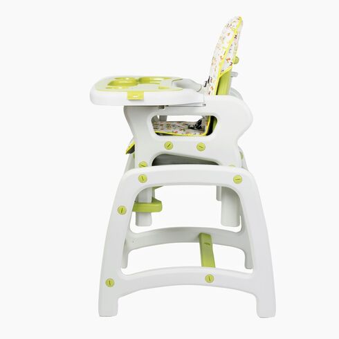 Scaun de masa Juju Eat&Play, Verde, Culoare: Verde,poza 5