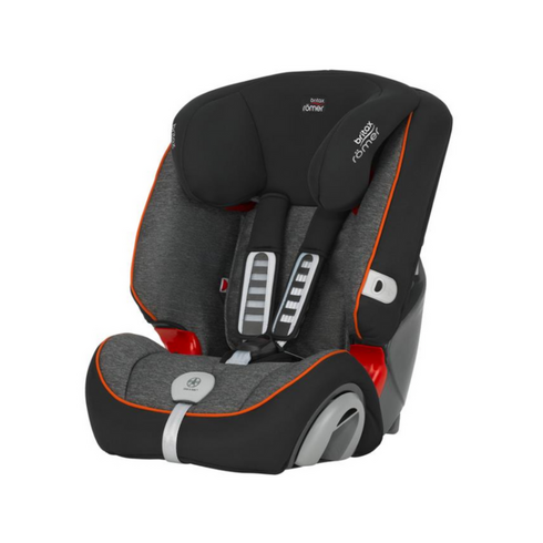 Scaun auto Evolva 123 Plus Black Marble Britax-Romer, Culoare: Gri/Negru, Grupa: 9-36kg (9 luni - 12 ani)