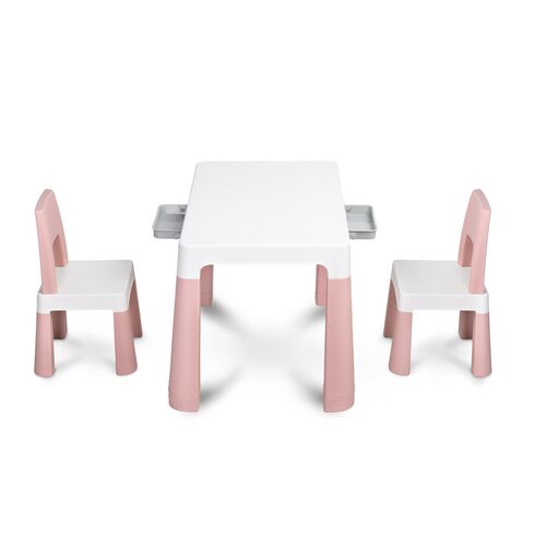 Set masuta cu scaunele pentru copii Toyz MONTI Roz, Culoare: Roz - poza 2 - ExclusivMAG.ro