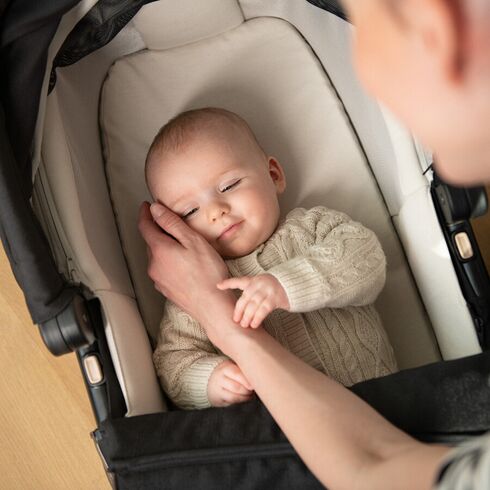 Landou Nuna LYTL Riveted pentru carucioarele TRIV next, TRVL si IXXA, Culoare: Multicolor,poza 9