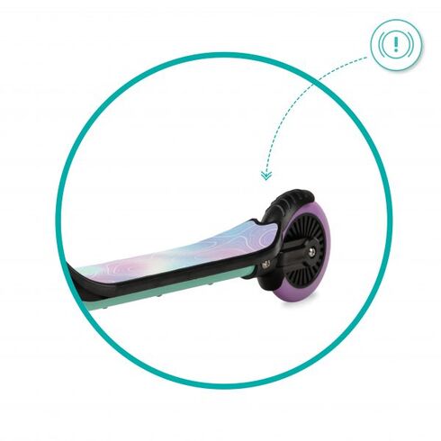 Trotineta copii, QKids, BRO - Pastel, Culoare: Turquoise,poza 5