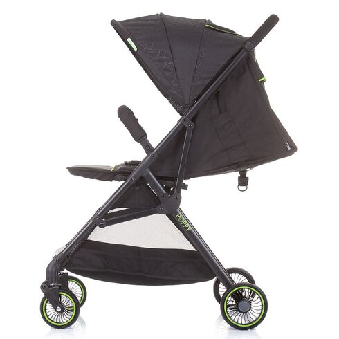 Carucior sport Chipolino Poppy ebony, Culoare: Negru,poza 4
