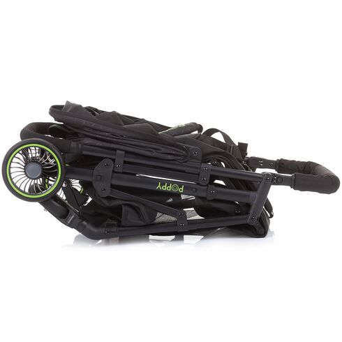 Carucior sport Chipolino Poppy ebony, Culoare: Negru,poza 5