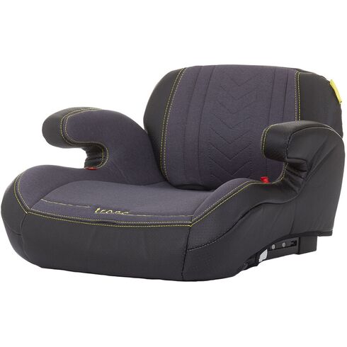 Inaltator auto Chipolino Trono graphite cu sistem Isofix, Culoare: Gri/Negru, Grupa: 22-36kg (6 ani - 12 ani)