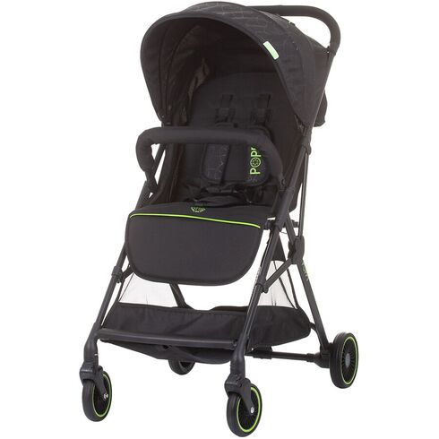 Carucior sport Chipolino Poppy ebony, Culoare: Negru,poza 2