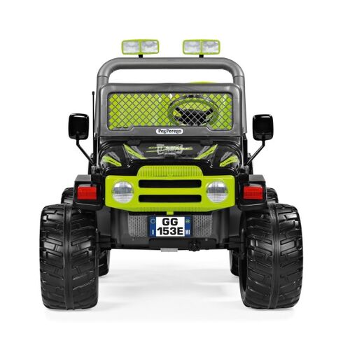 Masina electrica Peg Perego Gaucho Sport, 12V, 3 ani +, Verde/Negru,poza 5