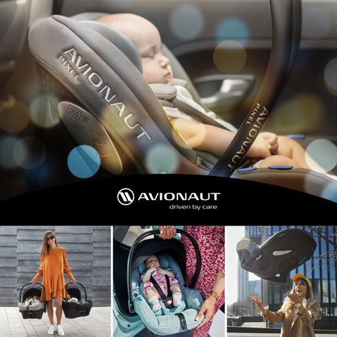 Scaun auto Avionaut Pixel PRO Black, Culoare: Negru, Grupa: 0-13kg (0 luni - 12 luni) - poza 5 - ExclusivMAG.ro