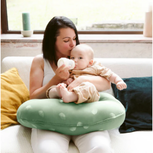 Babymoov - Perna B.Love 2 in 1 de maternitate si de alaptare, in forma de U si C, Verde, Culoare: Verde,poza 5