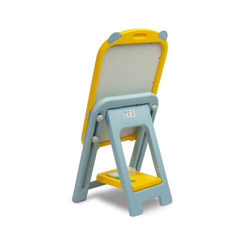 Tabla cu magneti, markere si scaunel Toyz TED Galbena, Culoare: Galben,poza 2