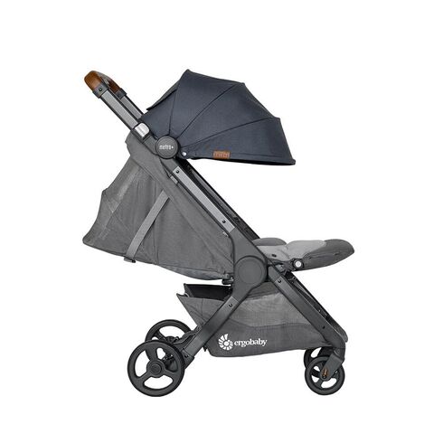 Carucior Compact Metro+ Deluxe Ergobaby London Grey, Culoare: Gri,poza 2