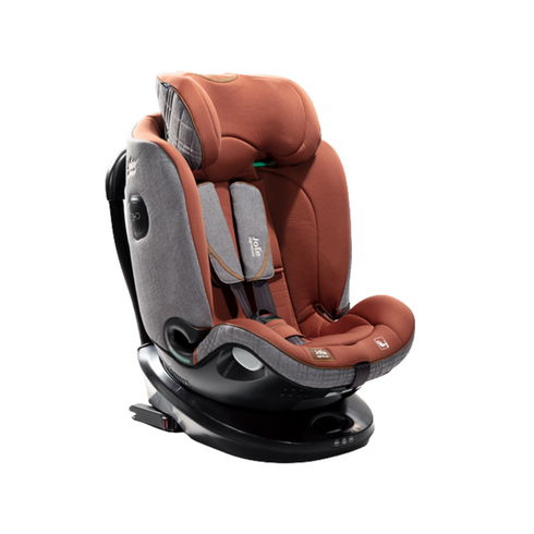Scaun auto Joie i-Size i-Spin Grow 360° R Signature, nastere-125 cm, Cider, testat ADAC, Culoare: Maro, Grupa: 0-25kg (0 luni - 7 ani) - poza 5 - ExclusivMAG.ro