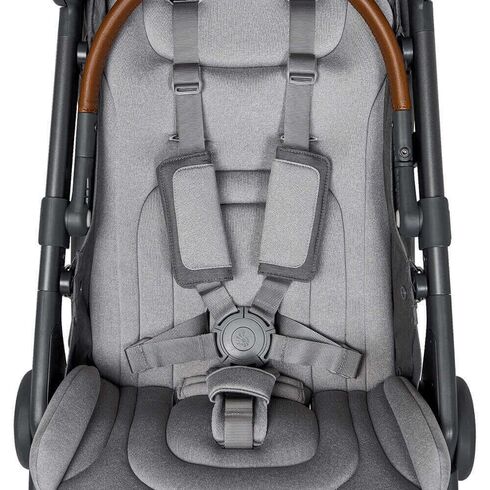 Carucior Compact Metro+ Deluxe Ergobaby London Grey, Culoare: Gri,poza 5