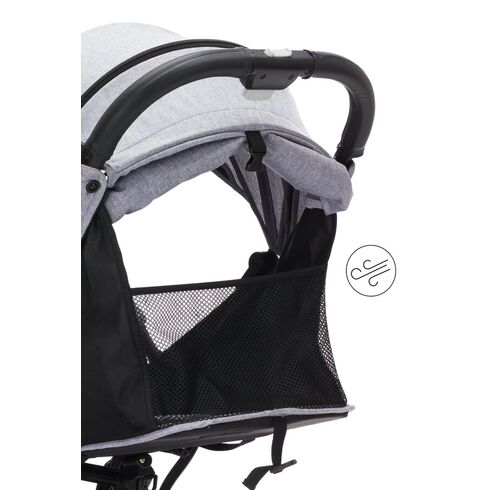 Carucior sport Elite Styler - light grey melange- Fillikid, Culoare: Gri deschis,poza 5
