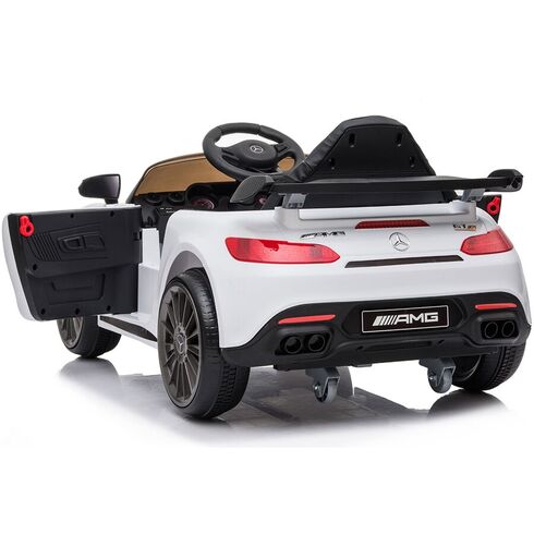 Masinuta electrica Hubner Mercedes Benz AMG white, Culoare: Alb, Capacitate acumulator: 12V,poza 10