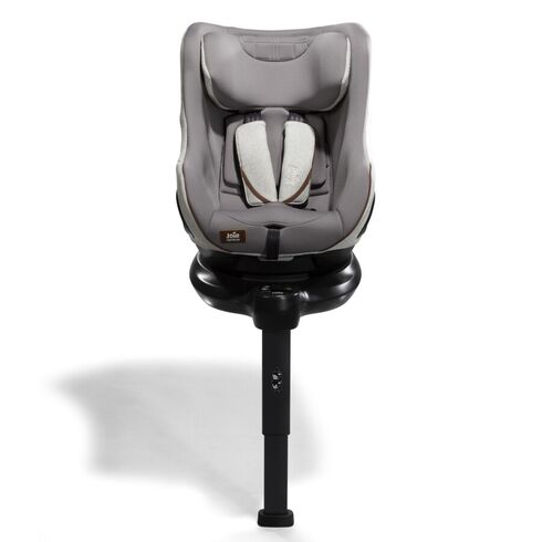 Set scaun auto rotativ Joie i-Size i-Harbour Signature Oyster, 40-105 cm + Baza i-Size i-Base Encore, Culoare: Gri deschis, Grupa: 0-18kg (0 luni - 4 ani),poza 7