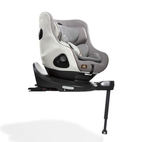 Set scaun auto rotativ Joie i-Size i-Harbour Signature Oyster, 40-105 cm + Baza i-Size i-Base Encore, Culoare: Gri deschis, Grupa: 0-18kg (0 luni - 4 ani),poza 4