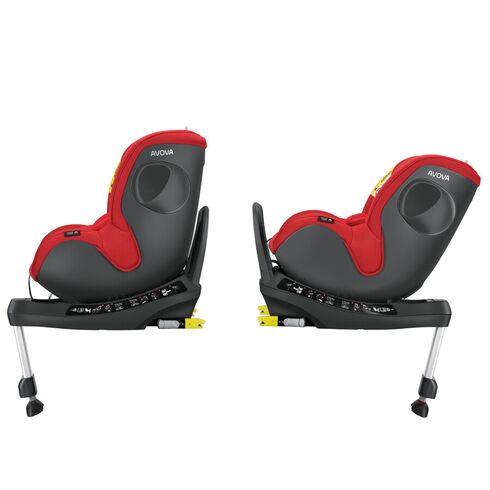 Scaun auto Avova Sperber-Fix 61 Maple Red, Culoare: Rosu, Grupa: 61-105cm (4luni - 4ani),poza 4  - ExclusivMAG.ro Scaun auto Avova Sperber-Fix 61 Maple Red, Culoare: Rosu, Grupa: 61-105cm (4luni - 4ani),poza 4