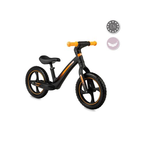 Bicicleta fara pedale, Momi Mizo - Black, Culoare: Negru,poza 3