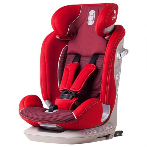 Scaun auto cu isofix si centura Top Tether Alia 9-36 kg, Cherry Kiwy, Culoare: Rosu, Grupa: 9-36kg (9 luni - 12 ani)