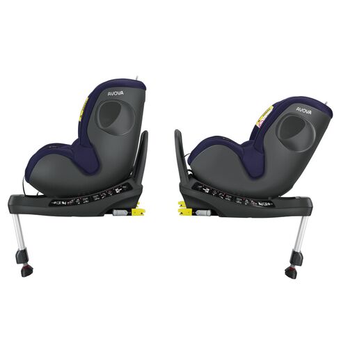 Scaun auto Avova Sperber-Fix 61 Atlantic Blue, Culoare: Albastru, Grupa: 61-105cm (4luni - 4ani),poza 4  - ExclusivMAG.ro Scaun auto Avova Sperber-Fix 61 Atlantic Blue, Culoare: Albastru, Grupa: 61-105cm (4luni - 4ani),poza 4