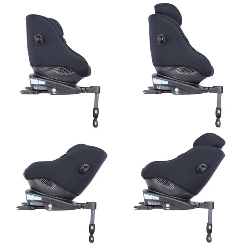 Scaun auto Graco rotativ 360 Turn2Me i-Size Navy, Culoare: Albastru, Grupa: 0-18kg (0 luni - 4 ani),poza 5  - ExclusivMAG.ro Scaun auto Graco rotativ 360 Turn2Me i-Size Navy, Culoare: Albastru, Grupa: 0-18kg (0 luni - 4 ani),poza 5