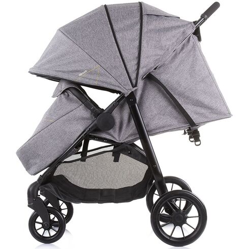 Carucior gemeni Chipolino Top Stars graphite, Culoare: Gri - poza 6 - ExclusivMAG.ro